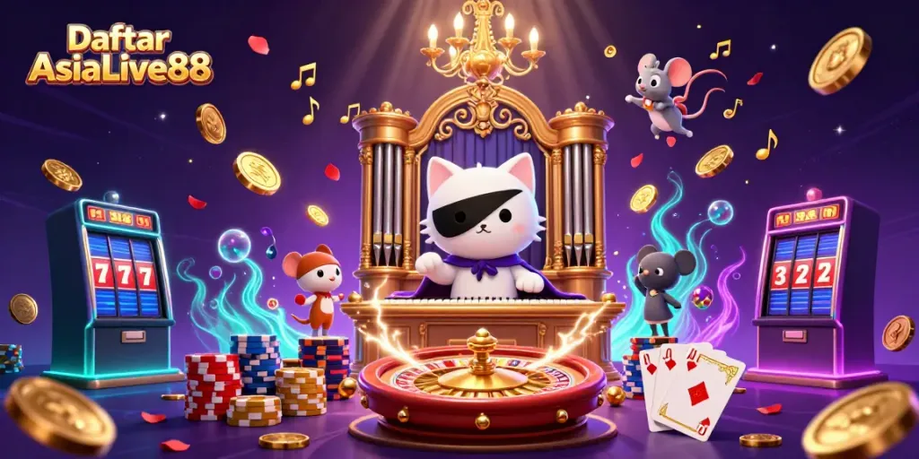 Experience thrilling wins at Daftar AsiaLive88 with captivating casino visuals and games.