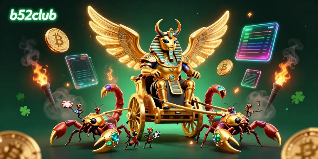 Experience thrilling gameplay at b52club with vibrant casino elements and engaging characters.