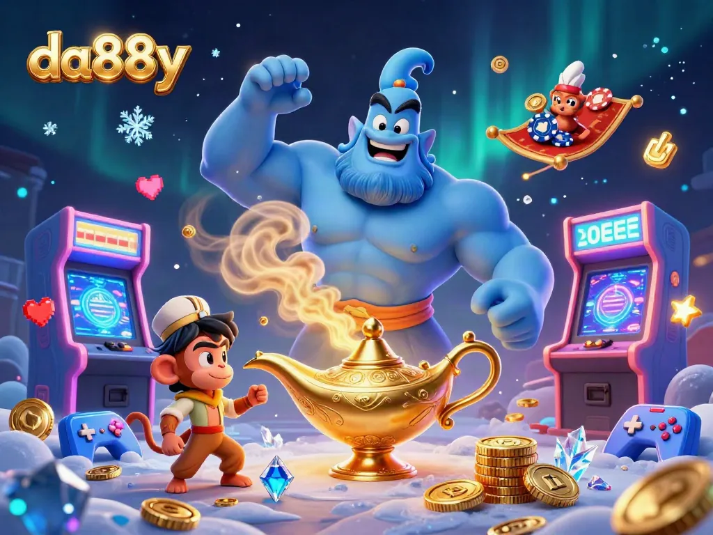 Play exciting games at da88y with vibrant characters and casino-themed designs.