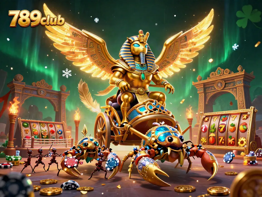 Experience thrilling gameplay at 789club with a vibrant casino illustration featuring unique gaming elements.