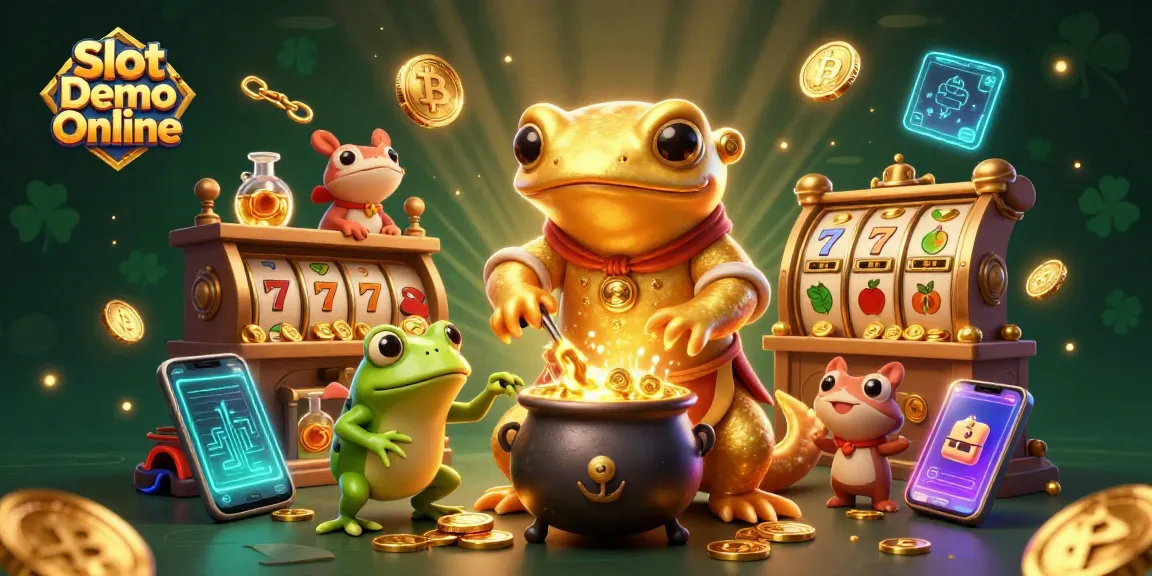 Experience Slot Demo Online with immersive alchemy and vibrant casino elements.