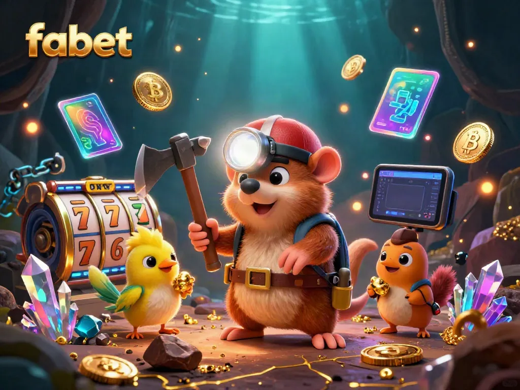 Engage in thrilling slots action at fabet with vibrant 3D graphics and dynamic game elements.