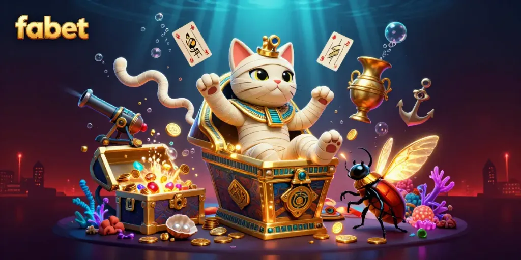 Engage with fabet for exciting casino adventures through mummy cat and treasures