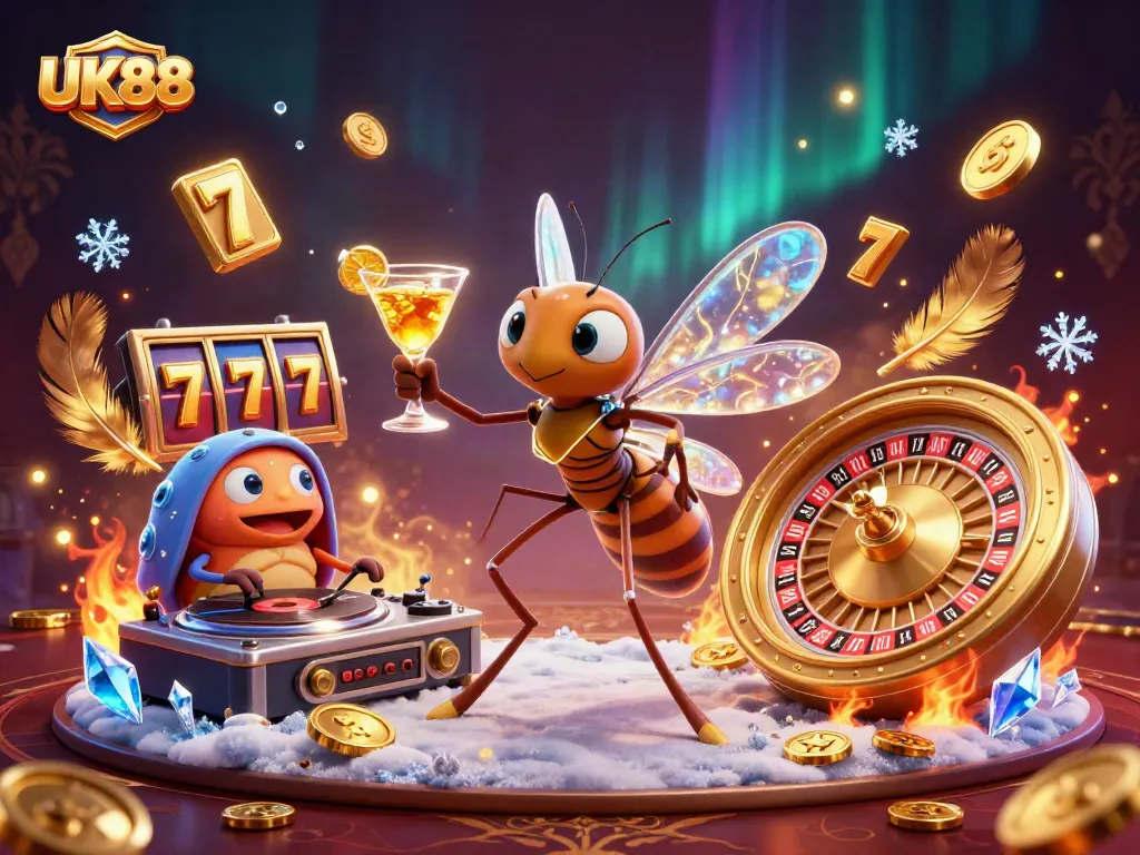 Join UK88 for a thrilling casino experience featuring unique characters and vibrant energy.