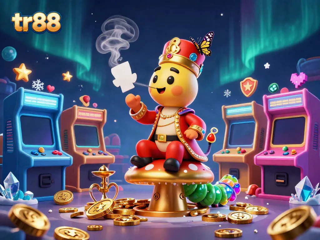 Experience thrilling gaming at tr88 with enchanting characters and vibrant casino elements