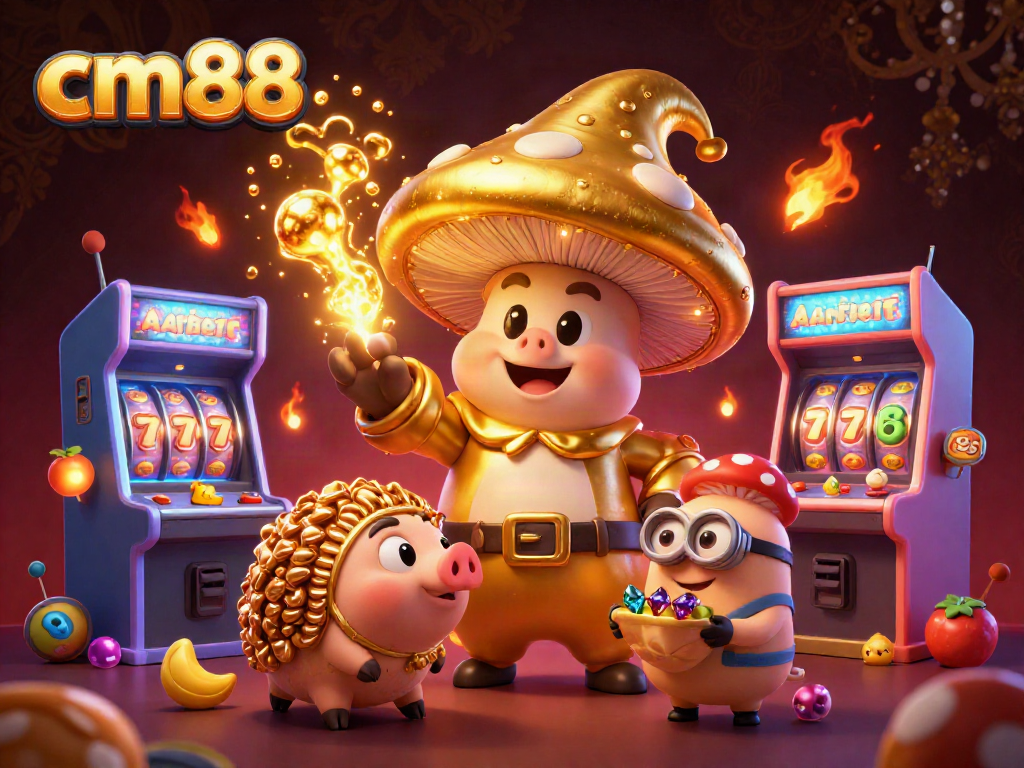 Experience thrilling gameplay with cm88's magical golden theme, captivating casino games, and exciting treasures.